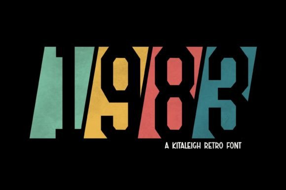 1983 Retro Font: A Nostalgic Display Typeface for Modern Branding Projects