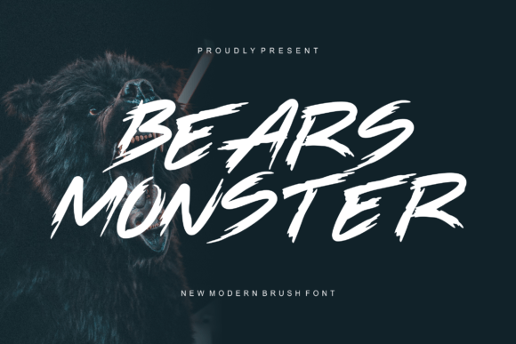 Bears Monster Font: Roaring with Creative Possibility for Makers