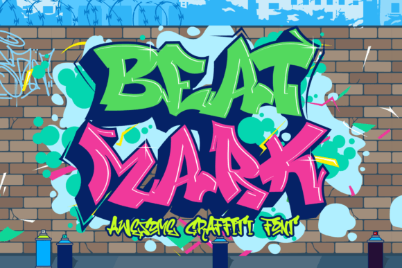 Beat Mark: A Bold Display Font for Modern Web Design Projects