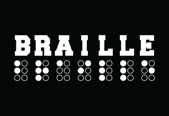 Braille Font: A Bold Display Typeface for Modern Campaign Design