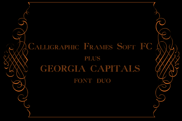 Calligraphic Frames Plus Cyra Duo: Elevating Web Design with Elegant Display Typography