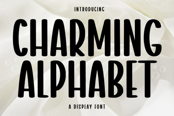 Charming Alphabet: A Clean Display Font for Modern Marketing Design
