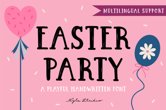 Easter Party Font: A Playful Touch for Seasonal Campaigns