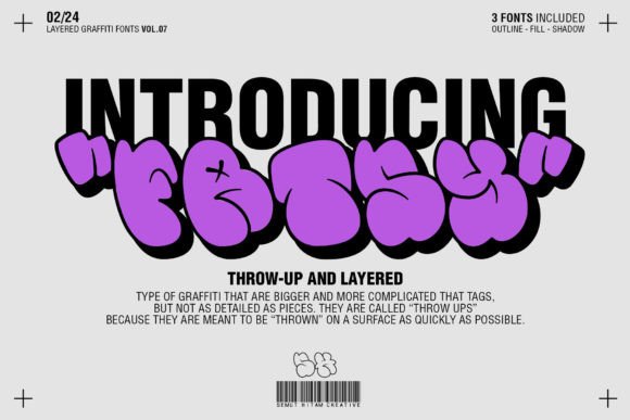 Fatsy: A Bold Typeface for Dynamic Editorial Design