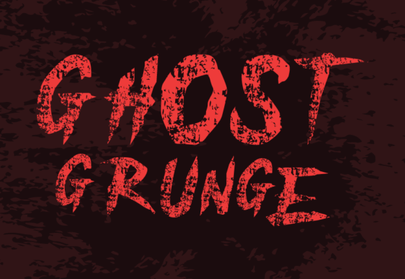 Ghost Grunge: A Minimalist Horror Font for Editorial Design