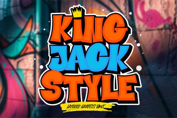 King Jack Style: A Bold 3D Display Font for Modern Branding Projects