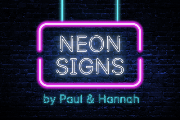 Neon Signs Font: A Bold Display Typeface for Editorial Flair