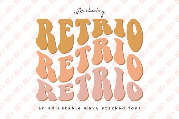 Retrio Font: A Retro-Inspired Display Typeface for Editorial Charm