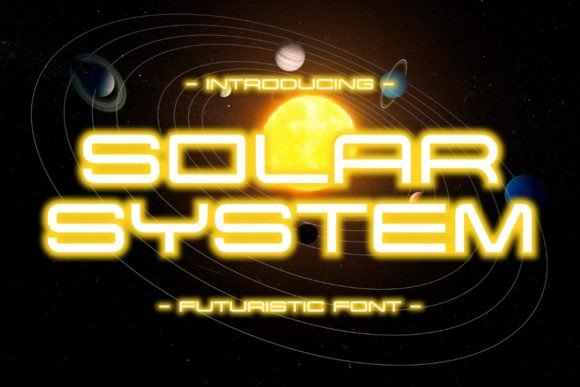 Solar System Font: How a Cosmic Typeface Boosted My Campaign's Visual Impact
