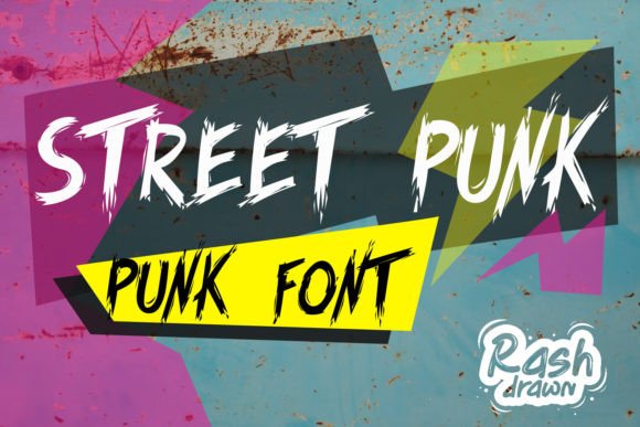 Street Punk: A Bold Display Font for Dynamic Web Design