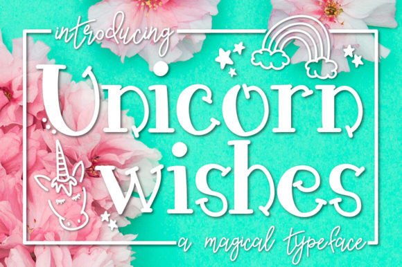 Unicorn Wishes: A Whimsical Serif Font for Creative Web Design