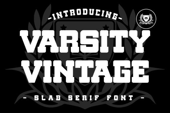 Varsity Vintage: A Sporty Display Font That Elevates Brand Identity