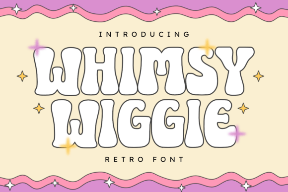 Whimsy Wiggle Font: Add Retro Charm to Your Brand Materials